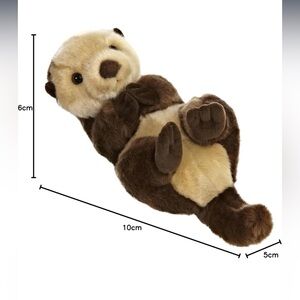 Brown and Cream Otter Toy